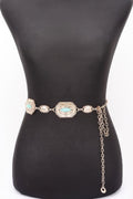 Western Turquoise Chain Belt