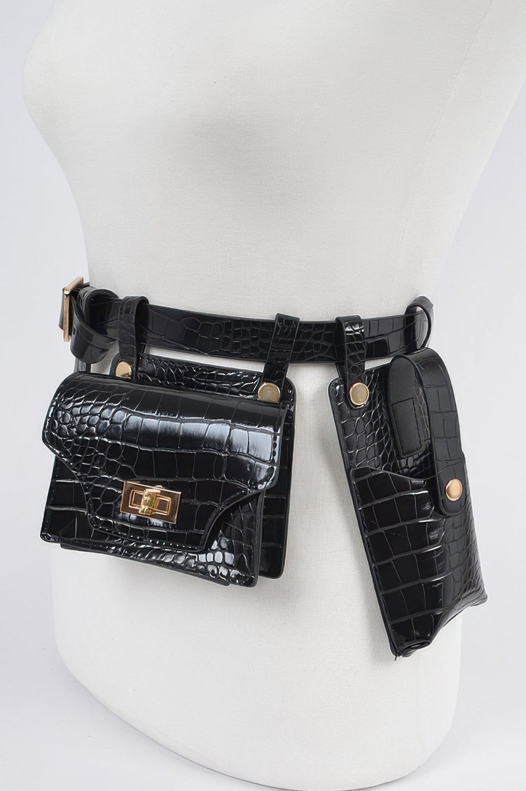 Double Mini Belt Bag
