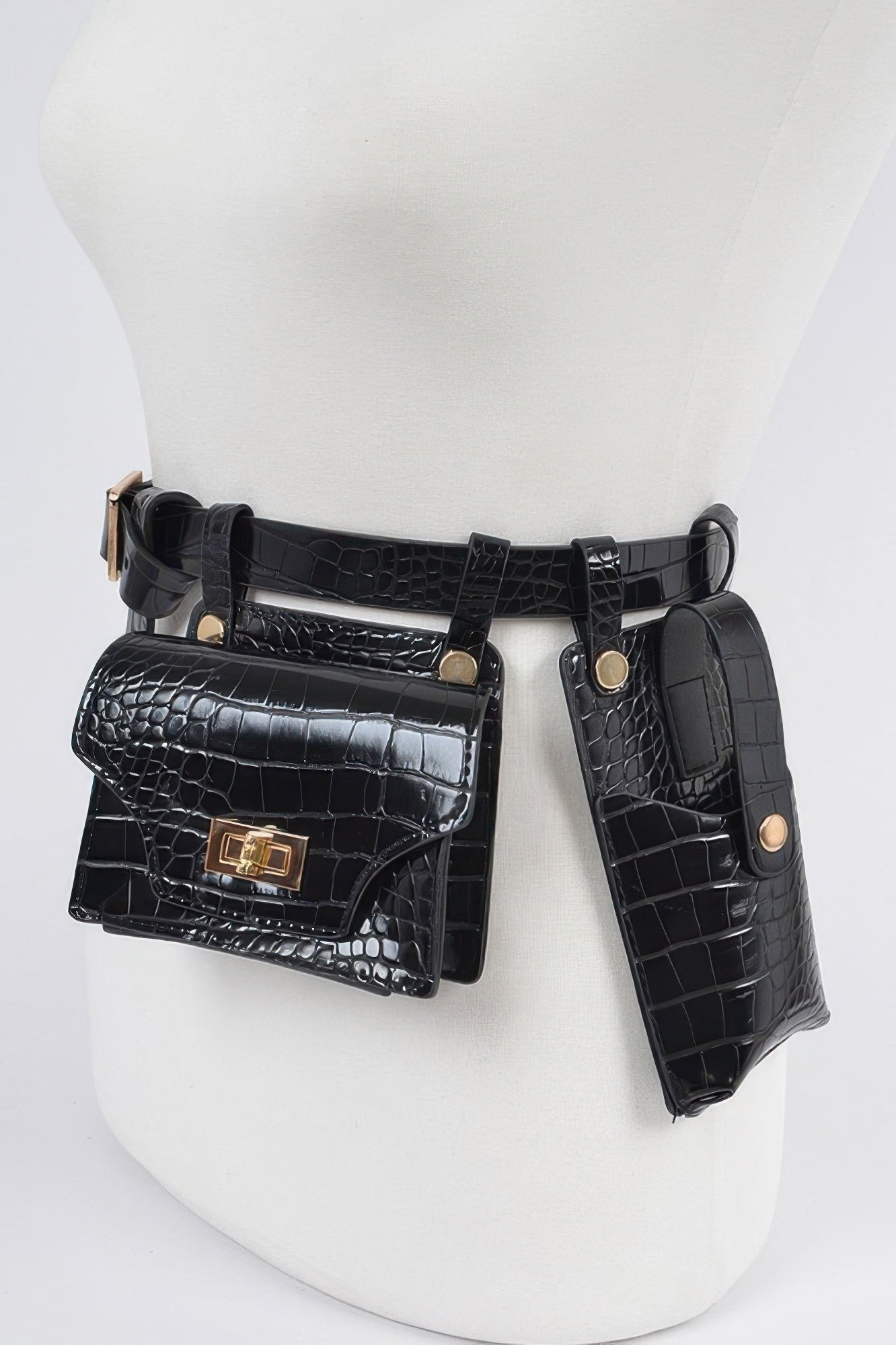 Double Mini Belt Bag