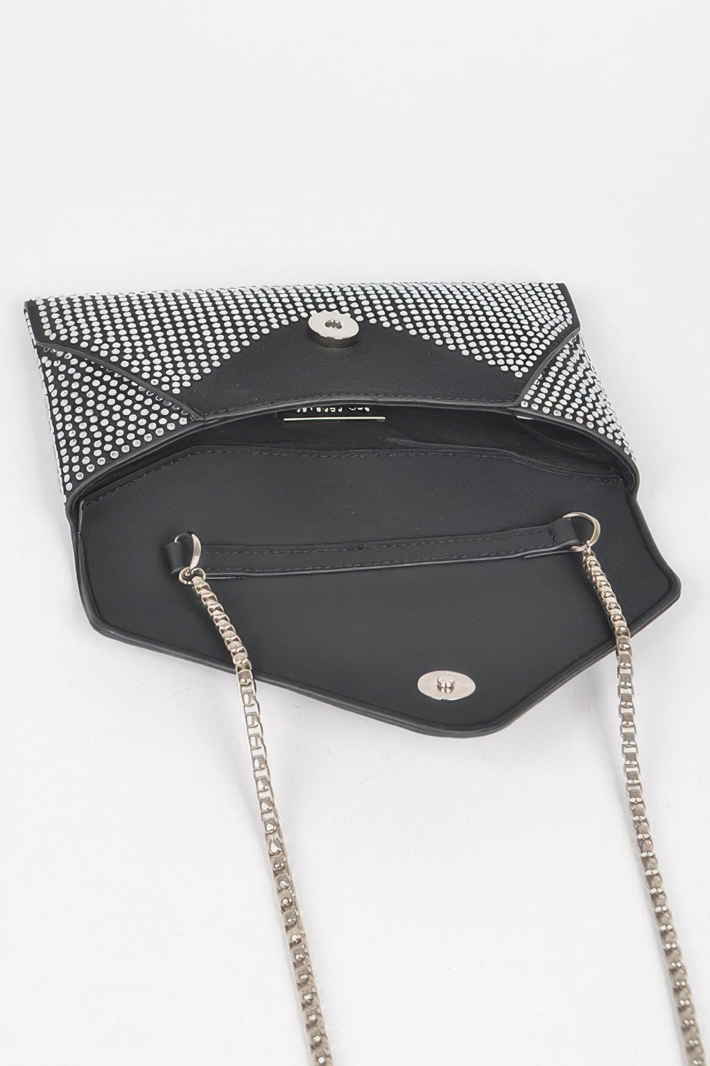 Hot Fix Rhinestones Envelope Clutch