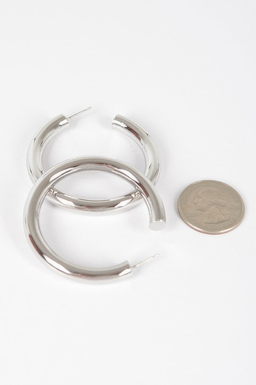 5cm Metal Pipe Earring