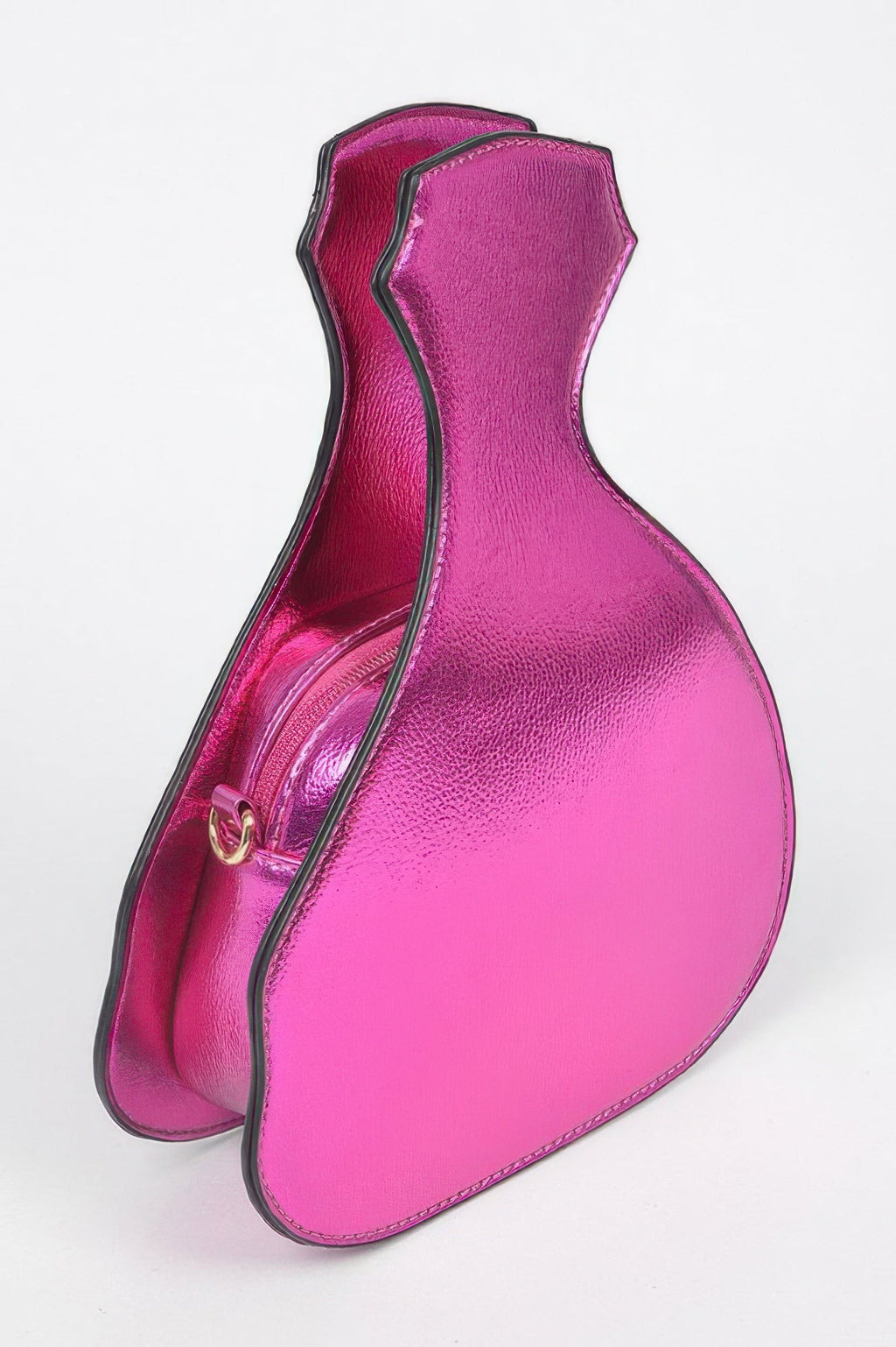 Money Bag Shiny Clutch