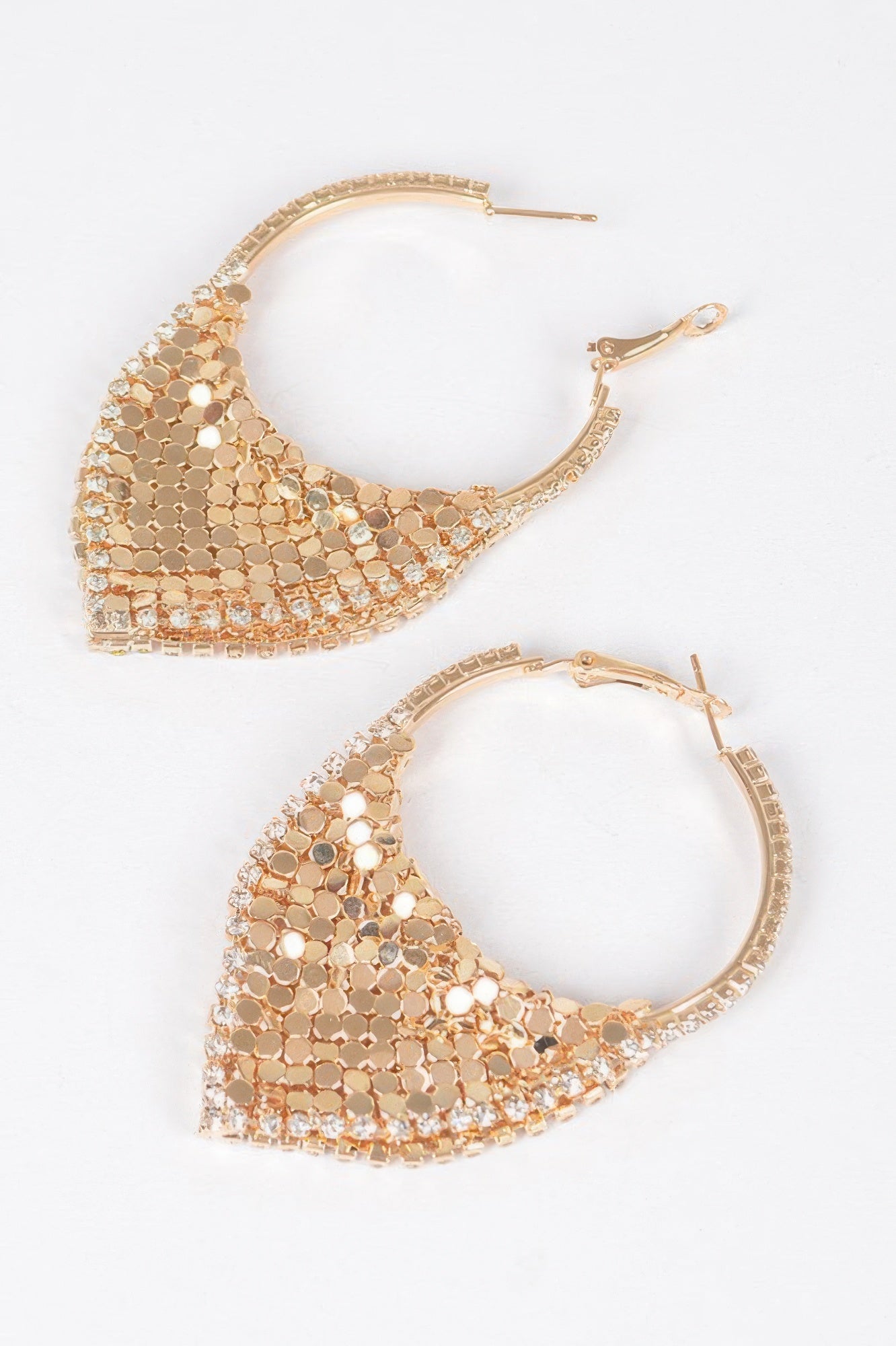 Linked Metal Earrings