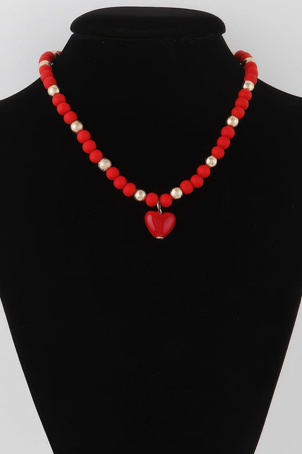 Heart Beaded Necklace
