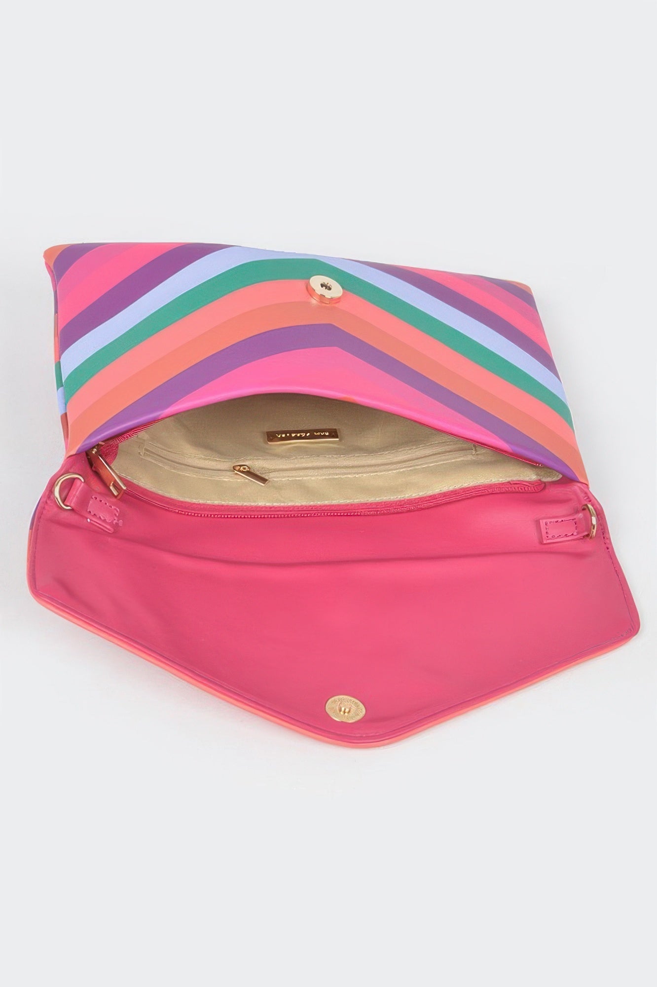 Multi Color Envelope Clutch