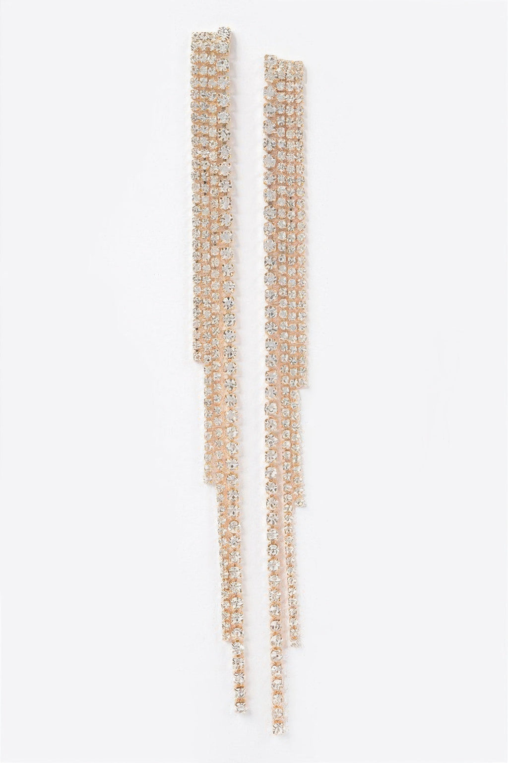 Rhinestone String Earring