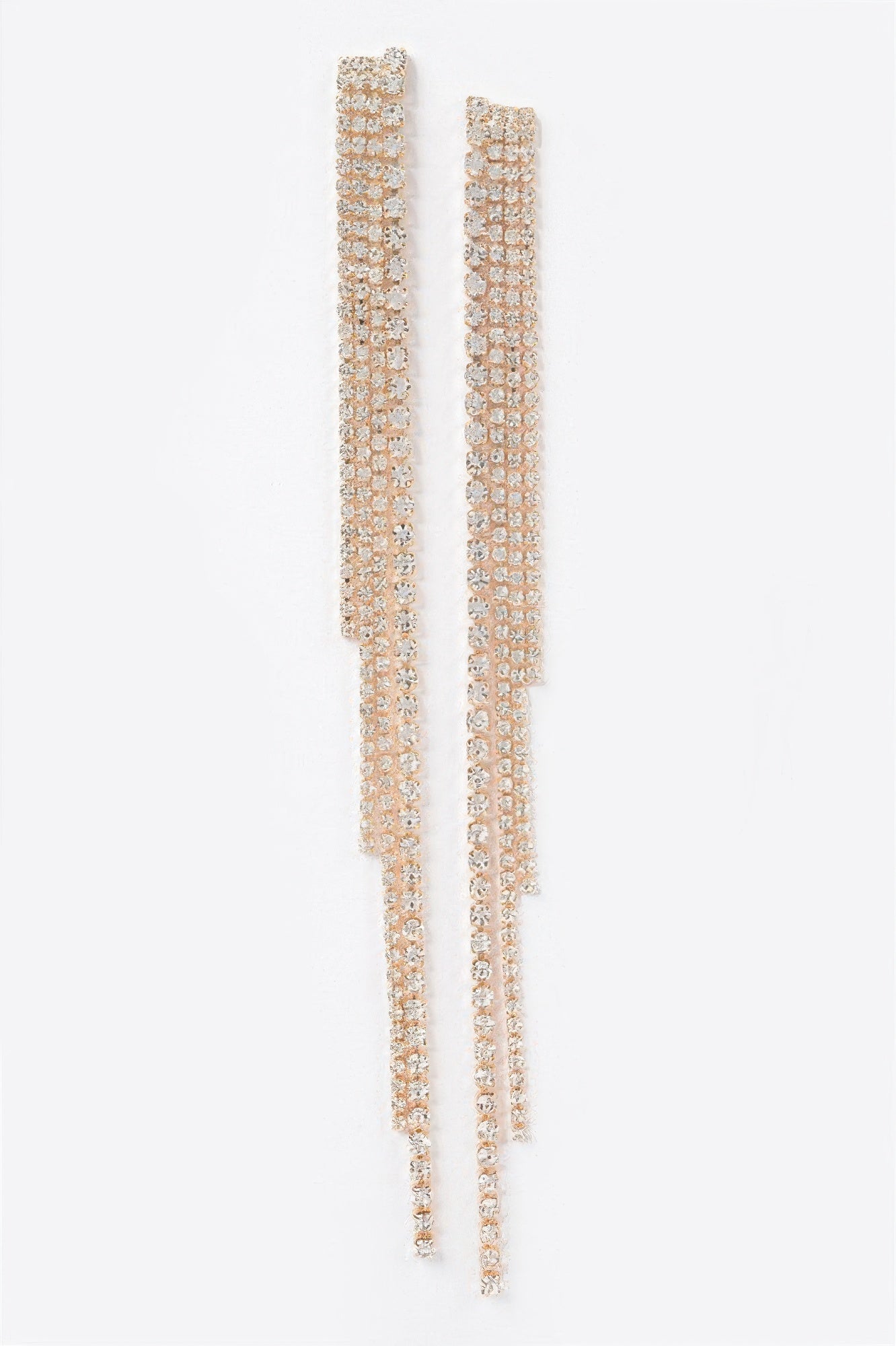 Rhinestone String Earring