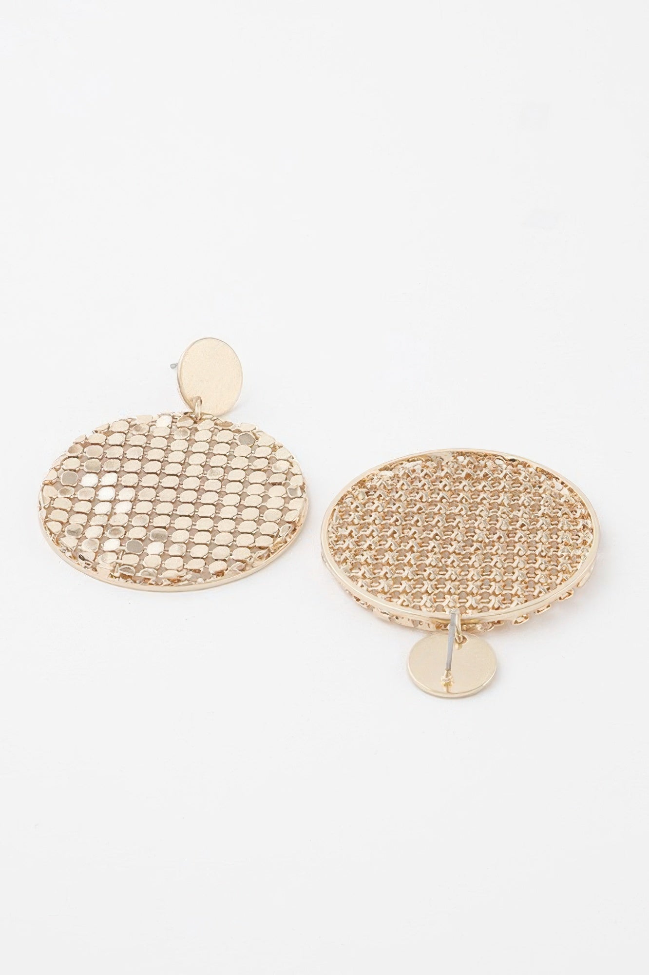 Sequin Plate Earrings