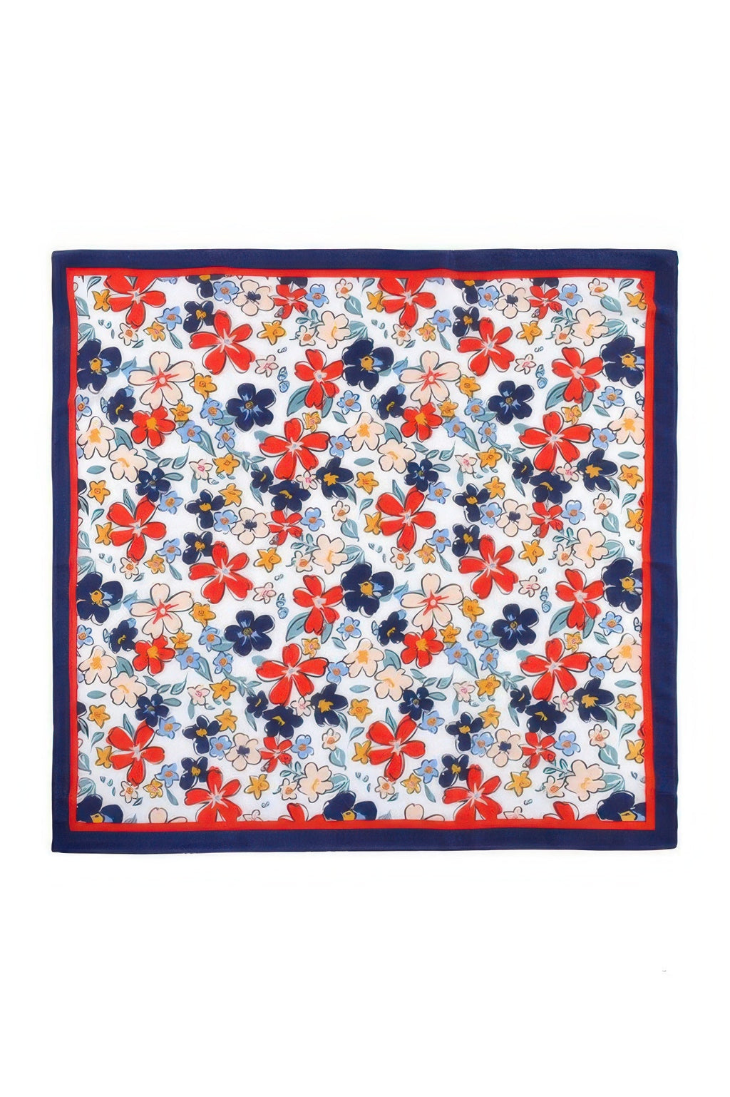 Flower Print Bandana