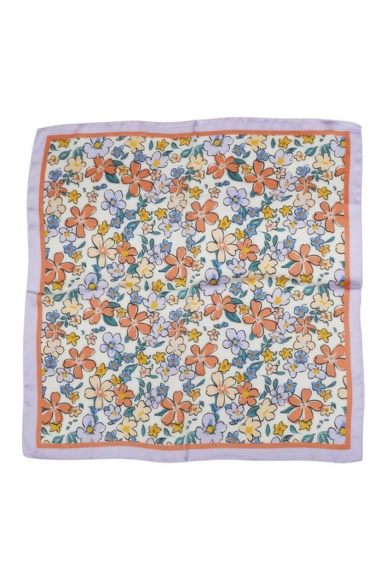 Flower Print Bandana