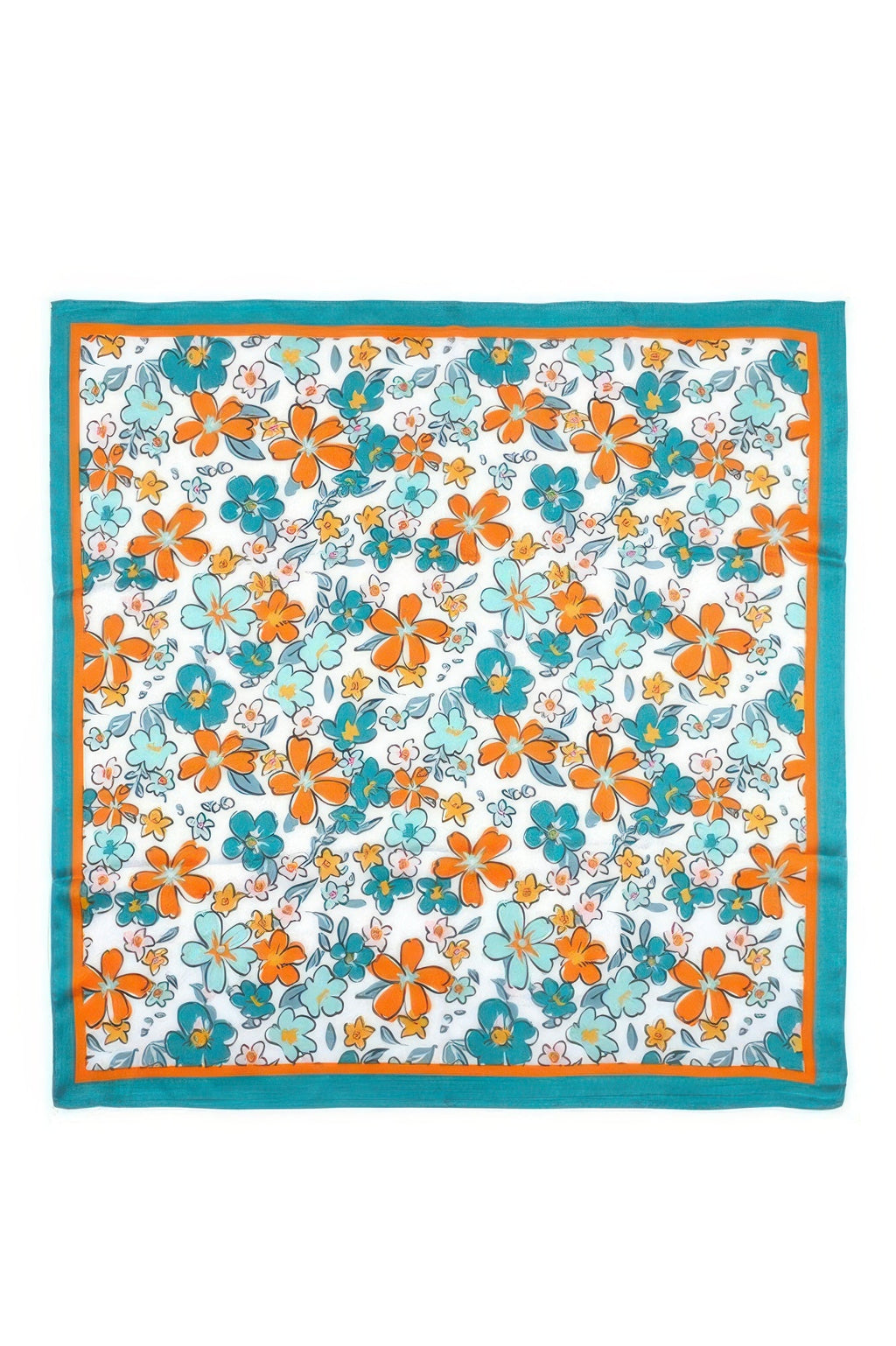 Flower Print Bandana