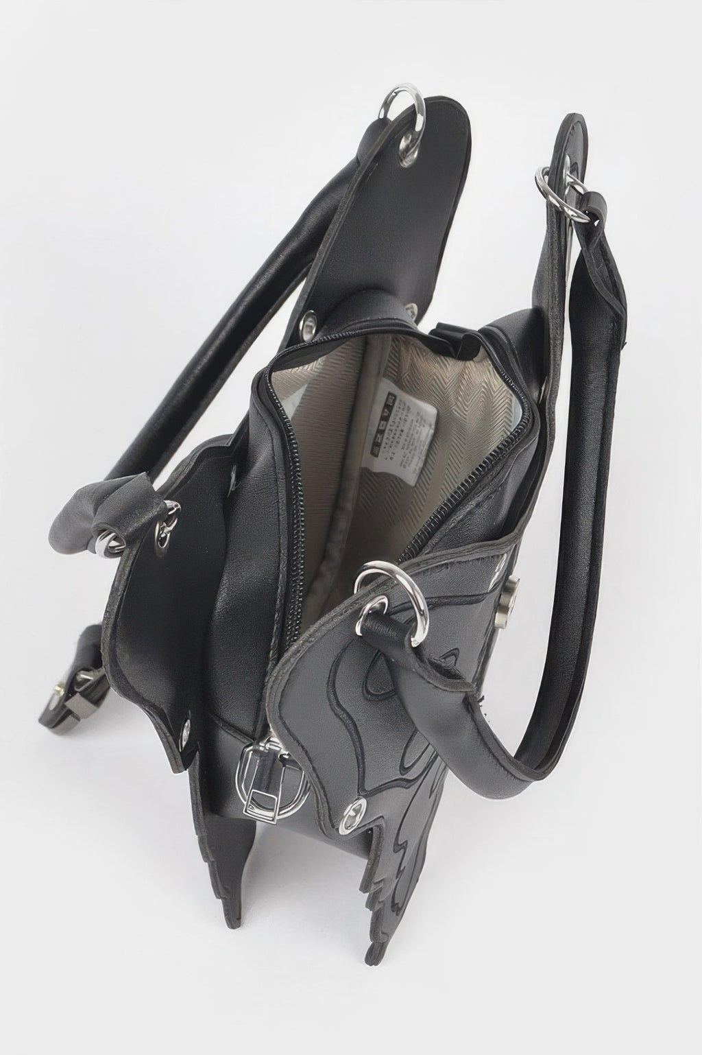 Faux Leather Butterfly Bag