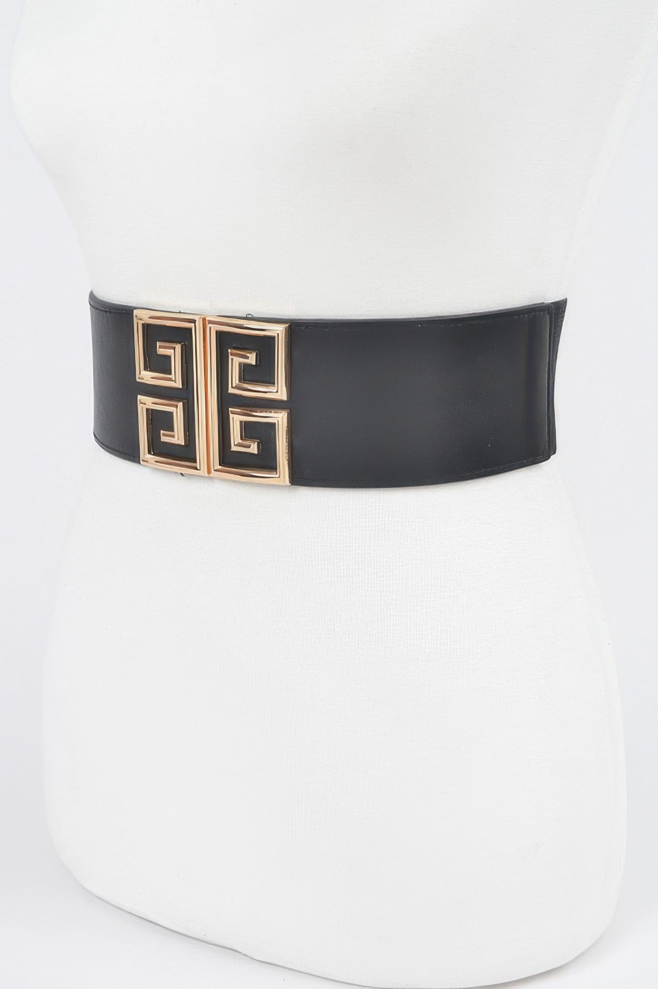 Metal Buckle Elastic Plus Size Belt