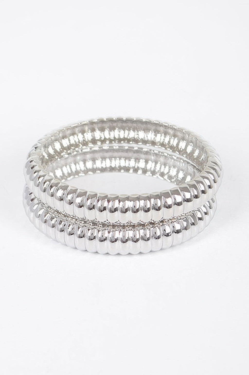 Two Pieces Set Metal Bangle