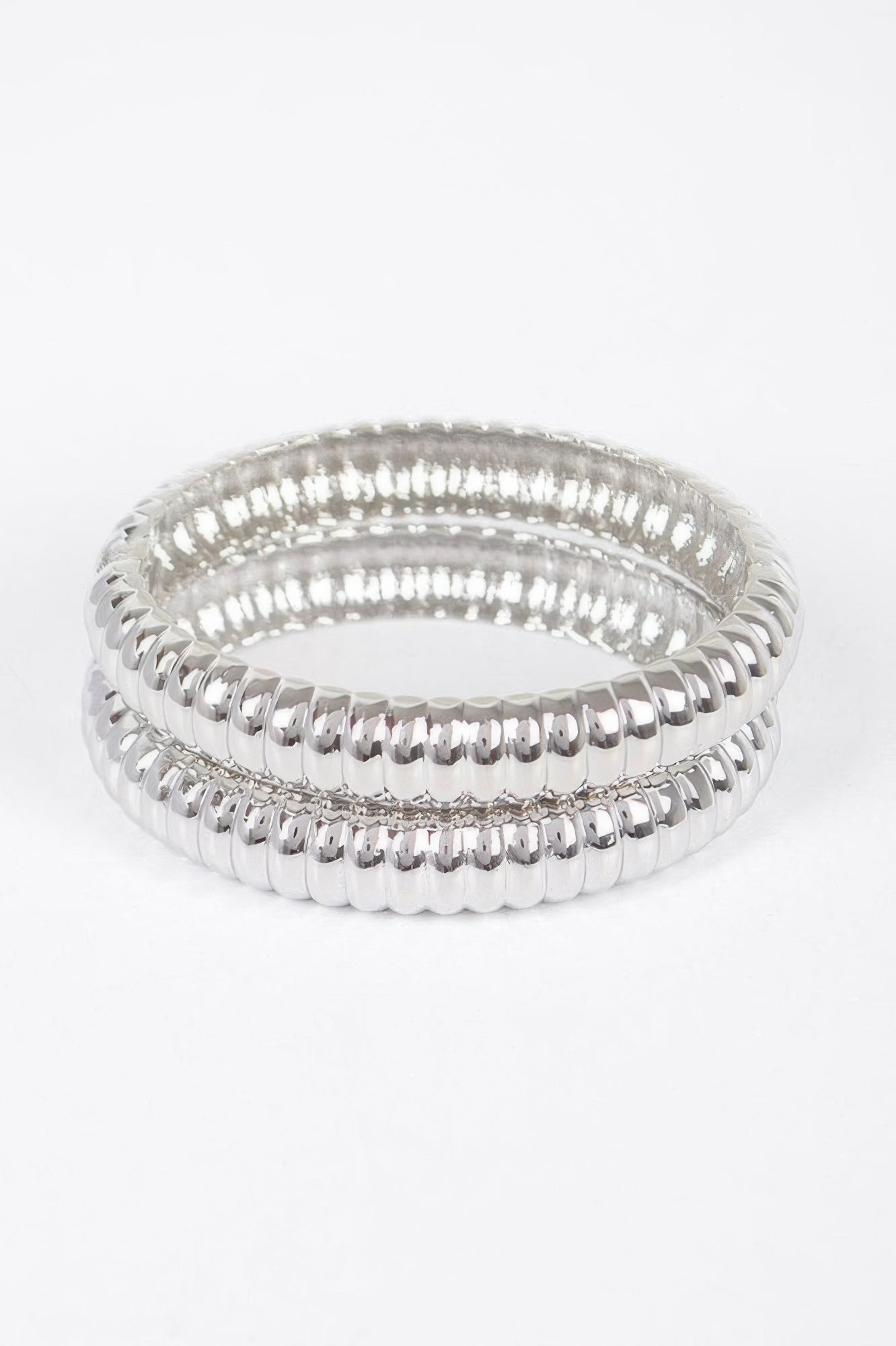 Two Pieces Set Metal Bangle