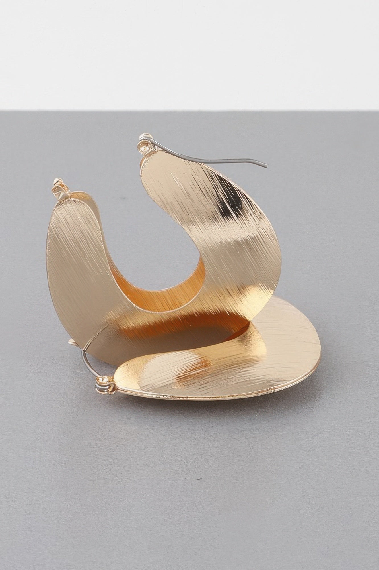 Hollow Arch Hoop Earrings