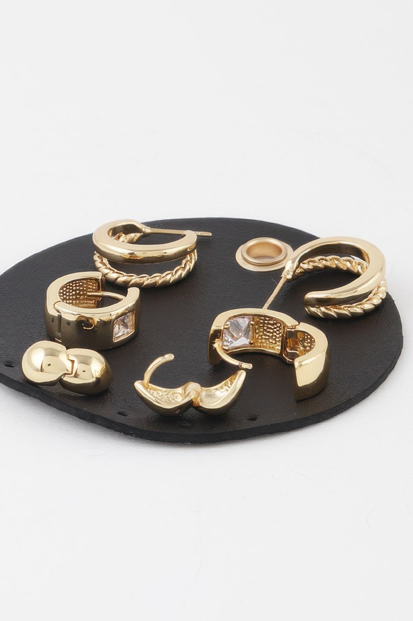 Multi Luxury Hoop Earrings Set