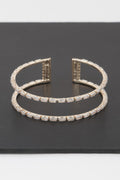 Open Crystal Cuff Bracelet