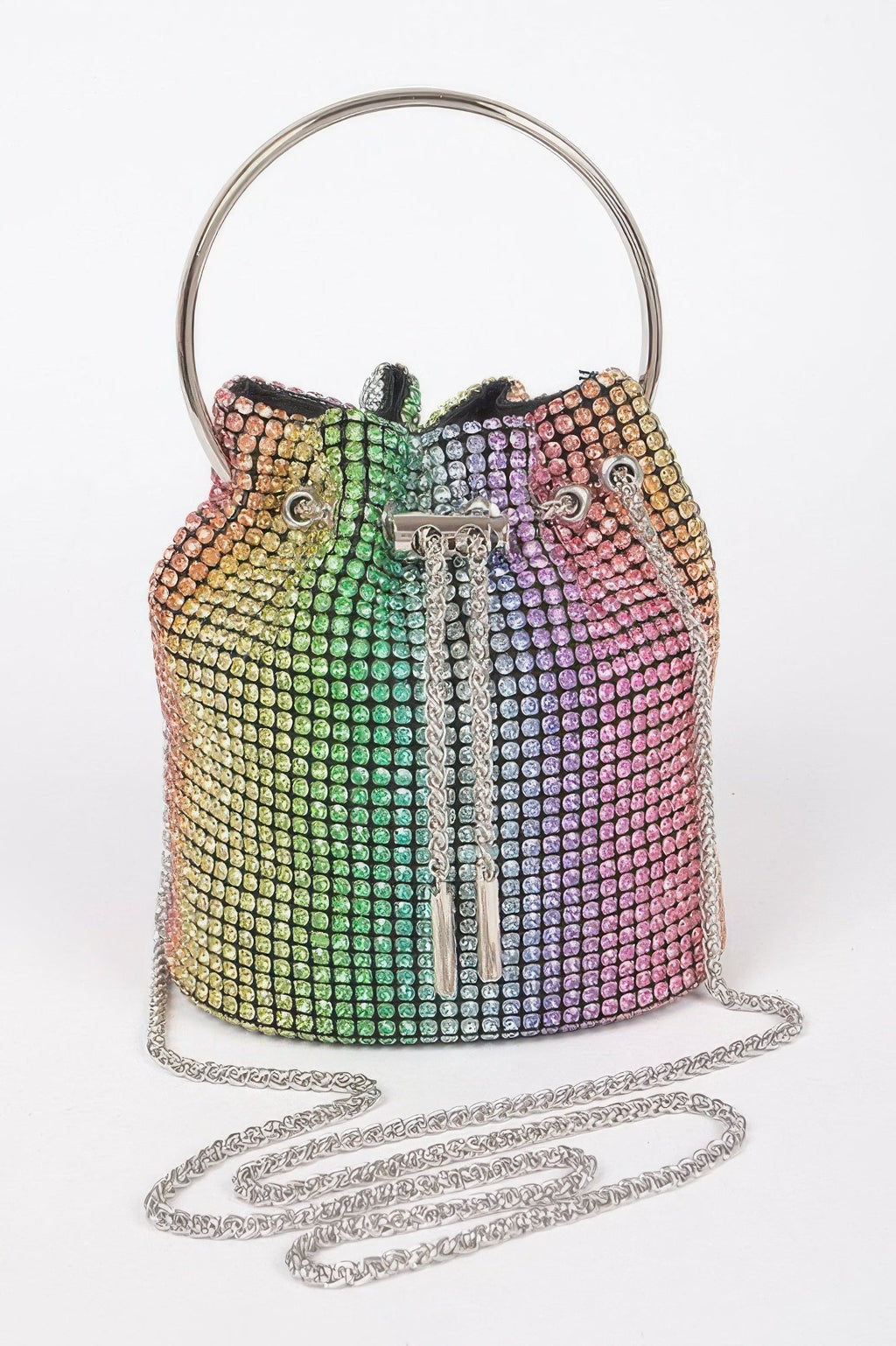 Oversized Rhinestone Clutch