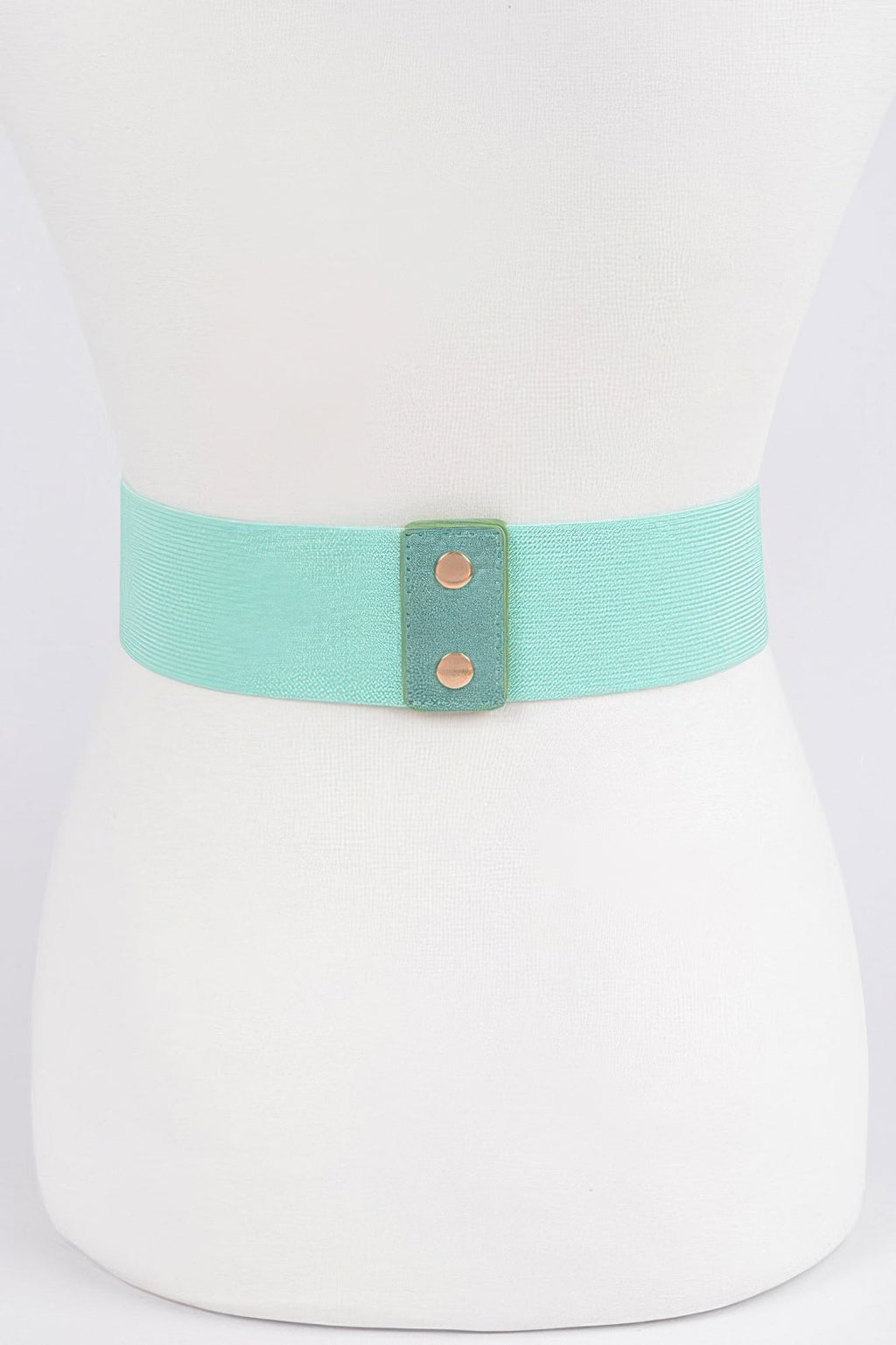 Flower Buckle Elastic Belt