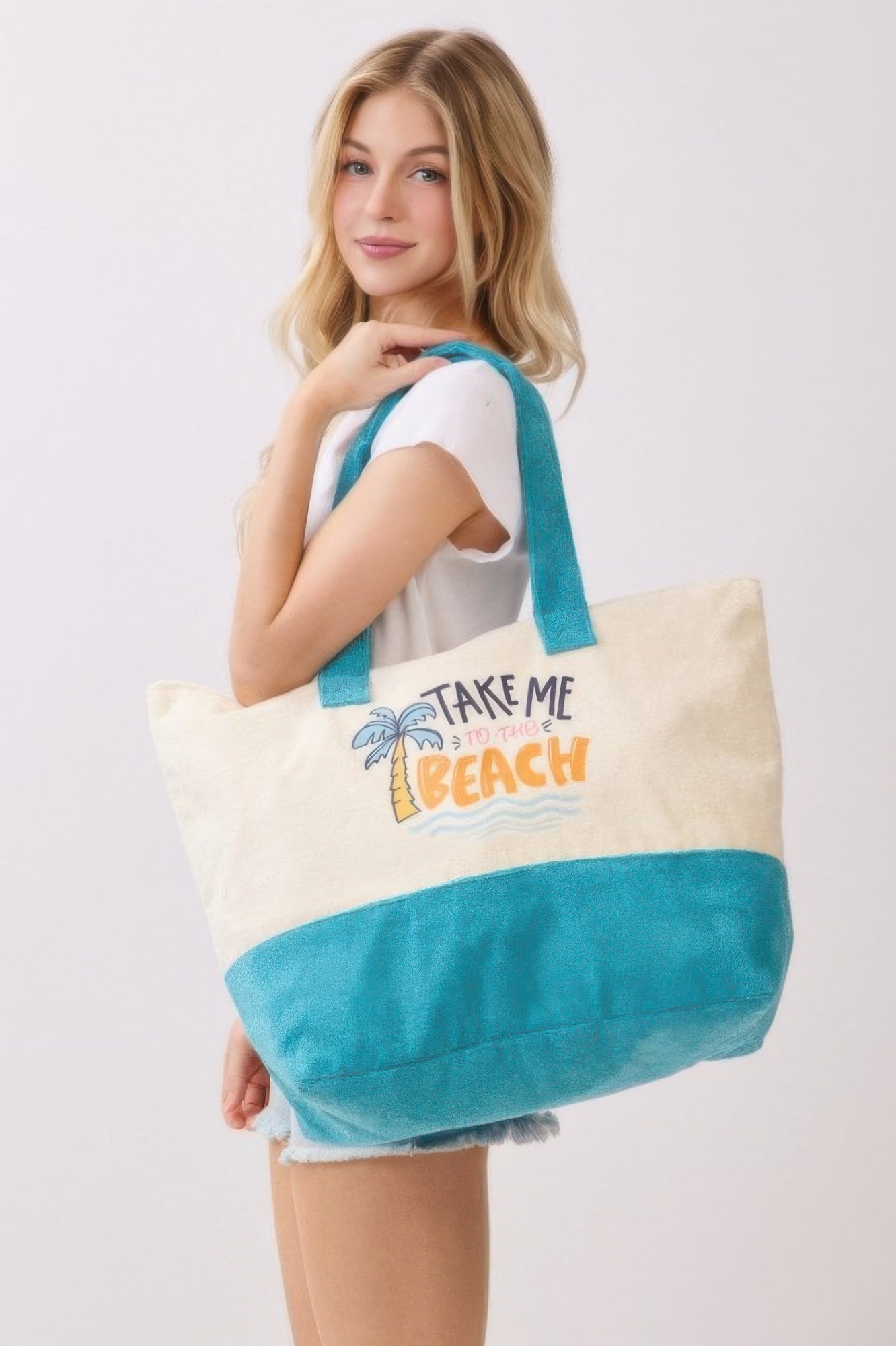 Take Me To The Beach Terry Tote