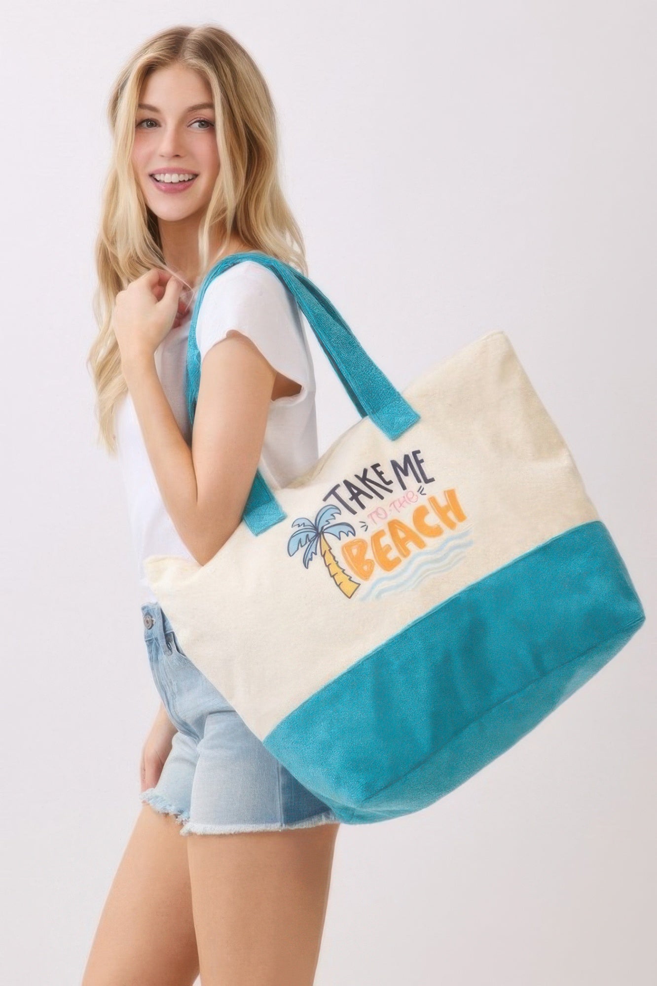Take Me To The Beach Terry Tote