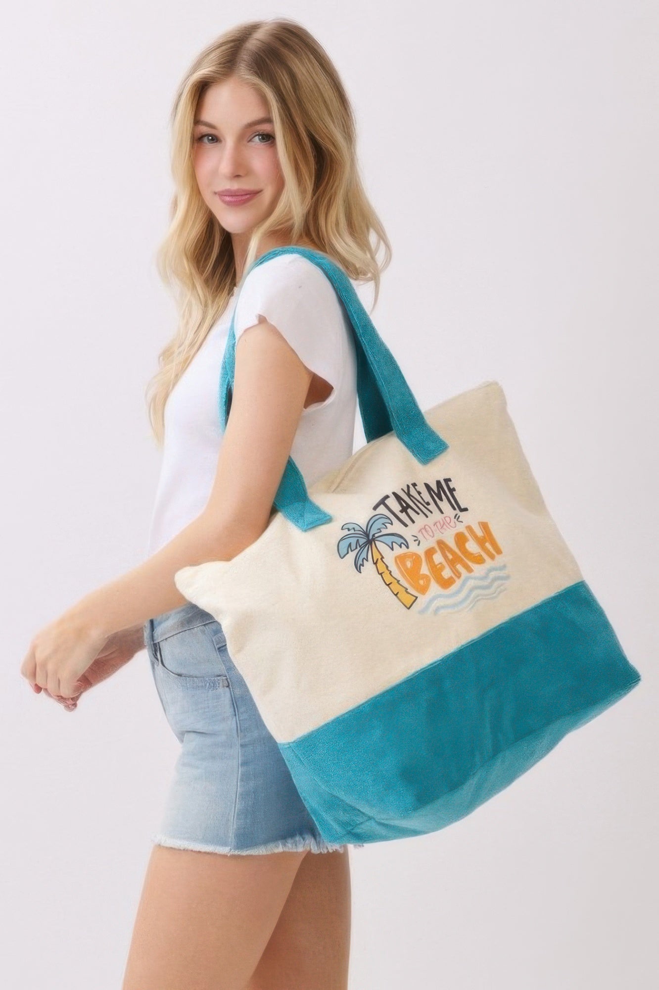 Take Me To The Beach Terry Tote