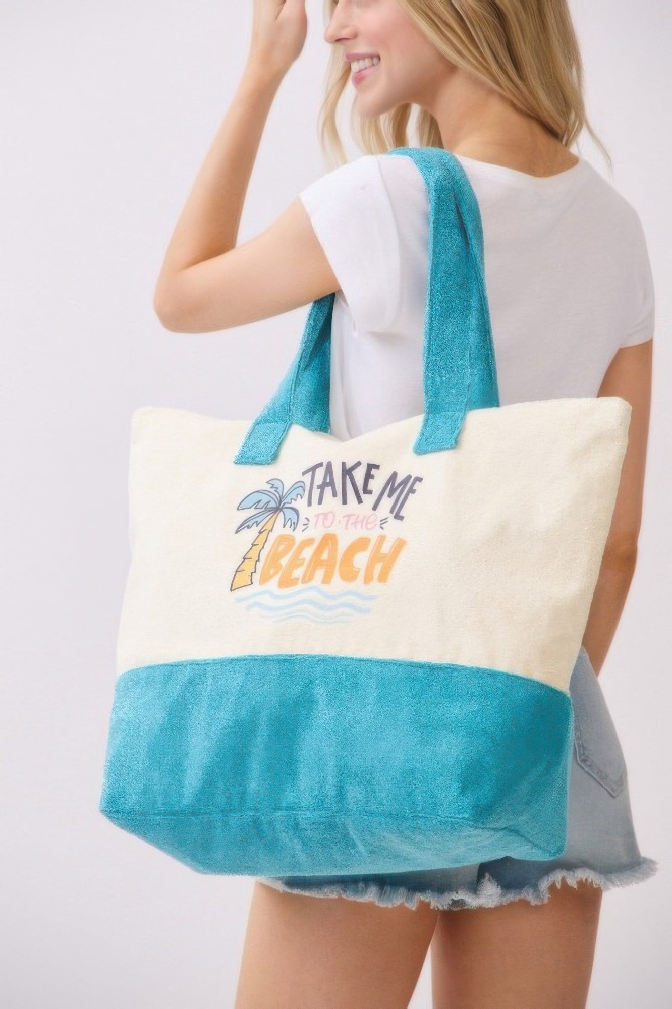 Take Me To The Beach Terry Tote