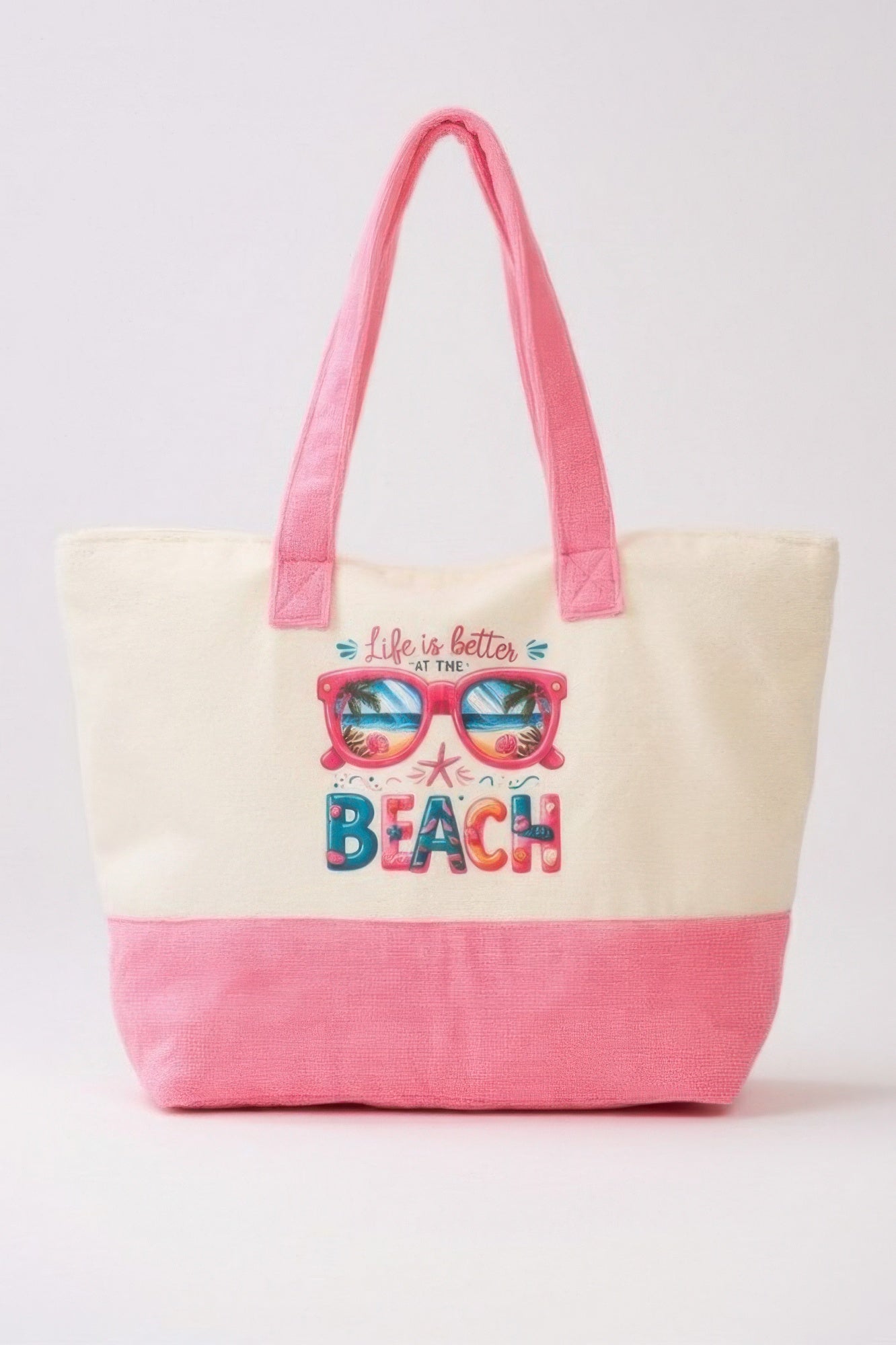 Life Is Better At The Beach Terry Tote