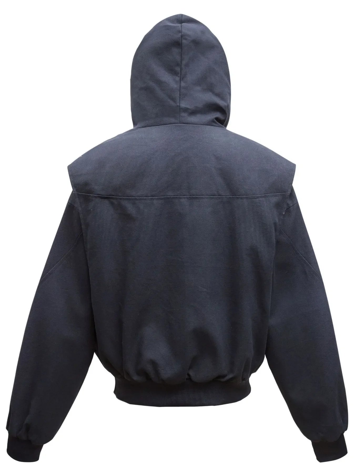 Sherpa Lined Hooded Bomber Jacket