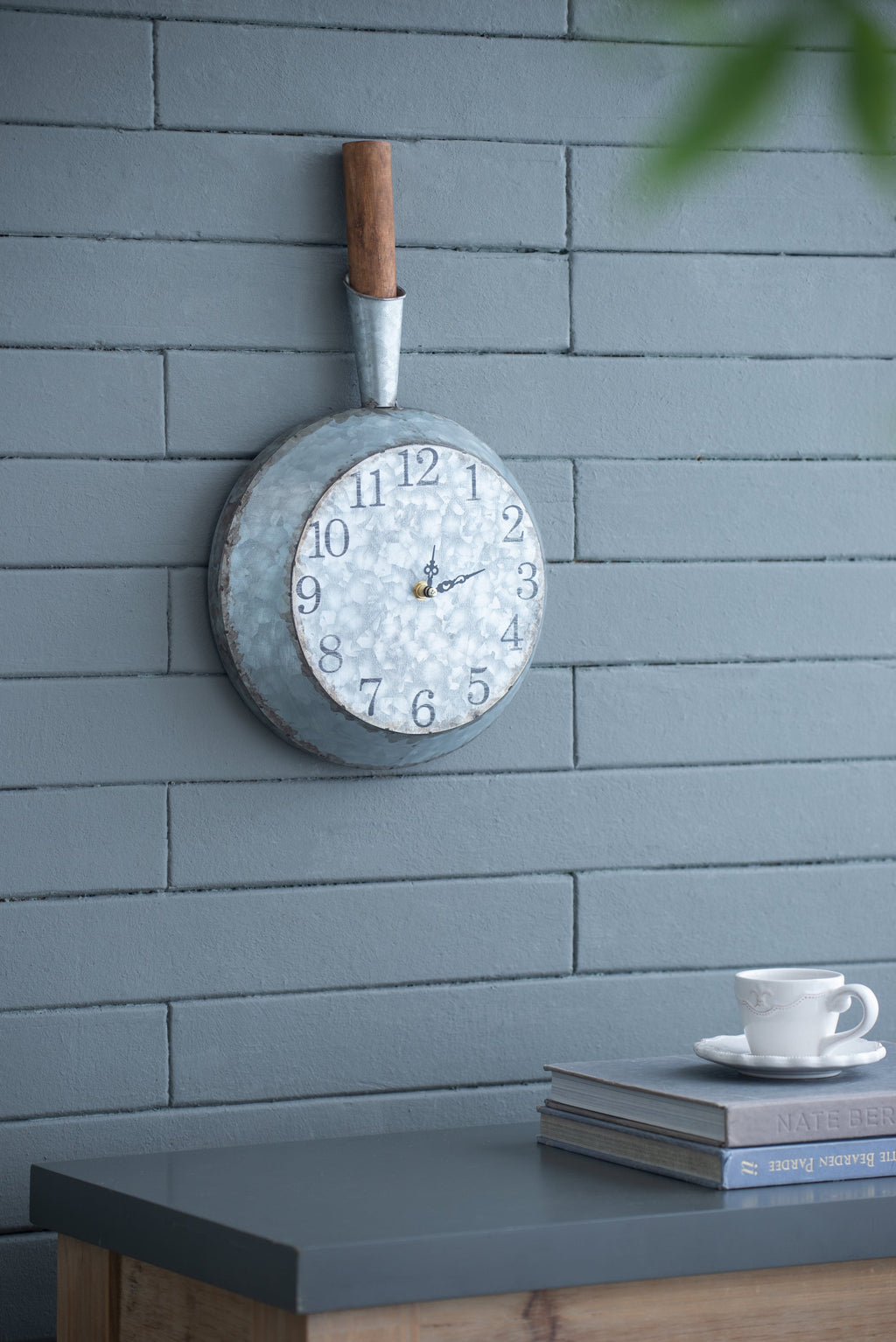 10.6x3x18.1' Frye Wall Clock