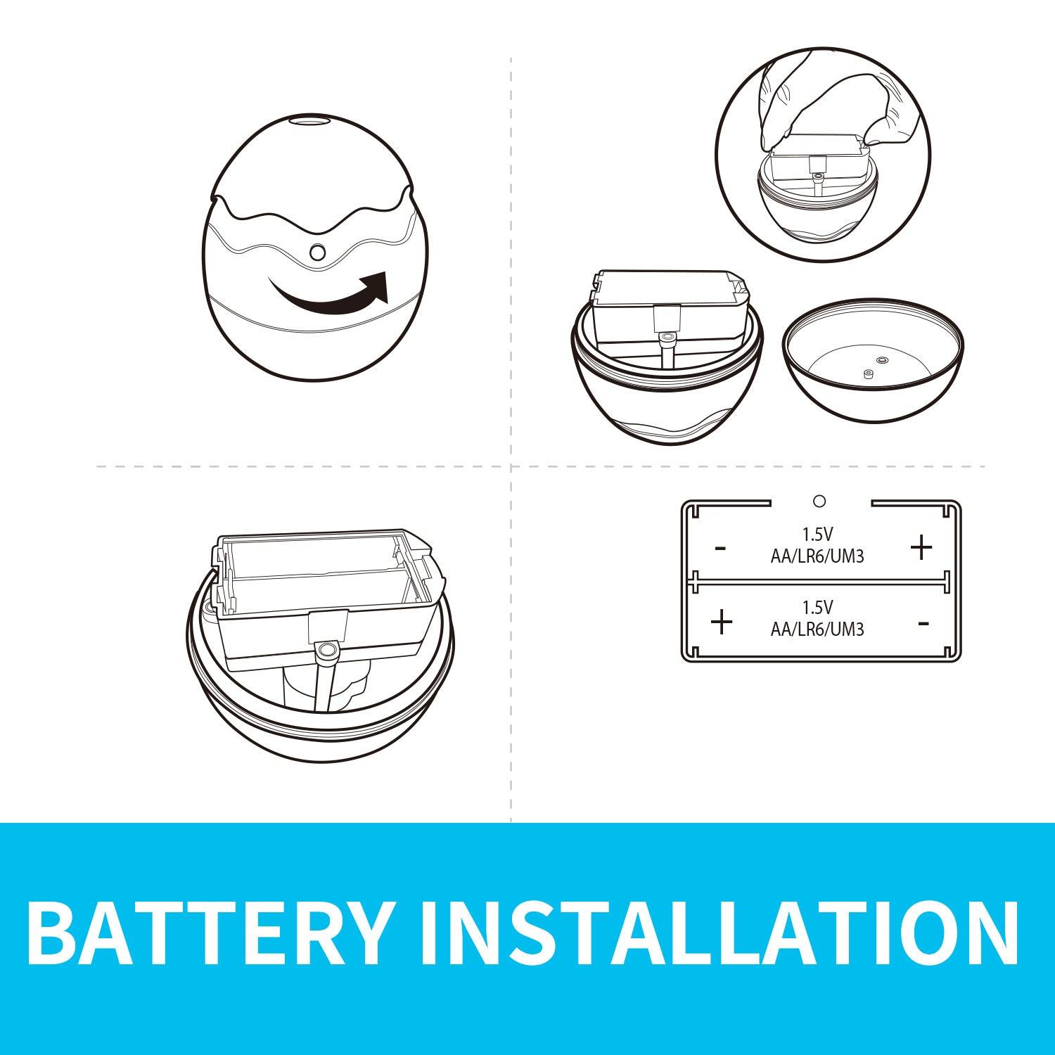 Modern Cat - Dinosaur Egg Spinner Cat Toy