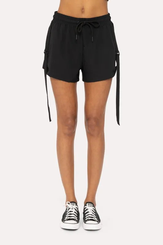 MONO B Flexstrap Ripstop Drawstring Shorts