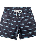 Drawstring Printed Swim Shorts