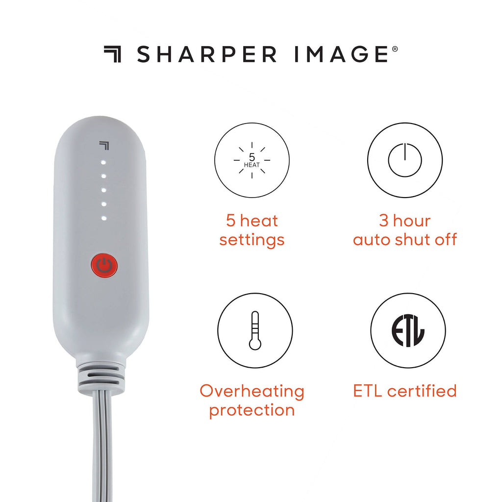 1 PCS 50x60' Dream Soft Heated Throw Brown