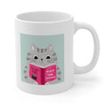 Cat Vs. Human Funny Mug
