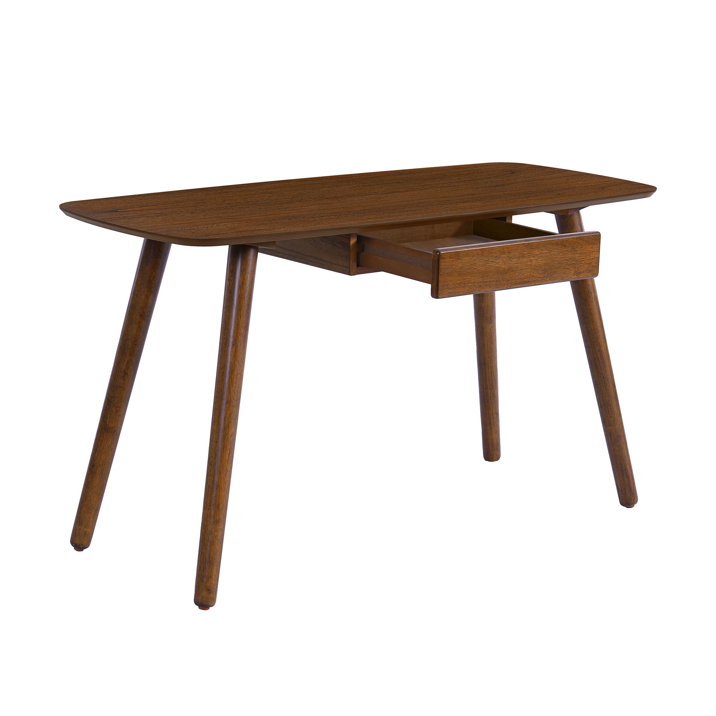 Study Computer Desk,Office Desk, Study Table,Writing Desk with Drawer for Home ,Office Modern Furniture,Walnut Color