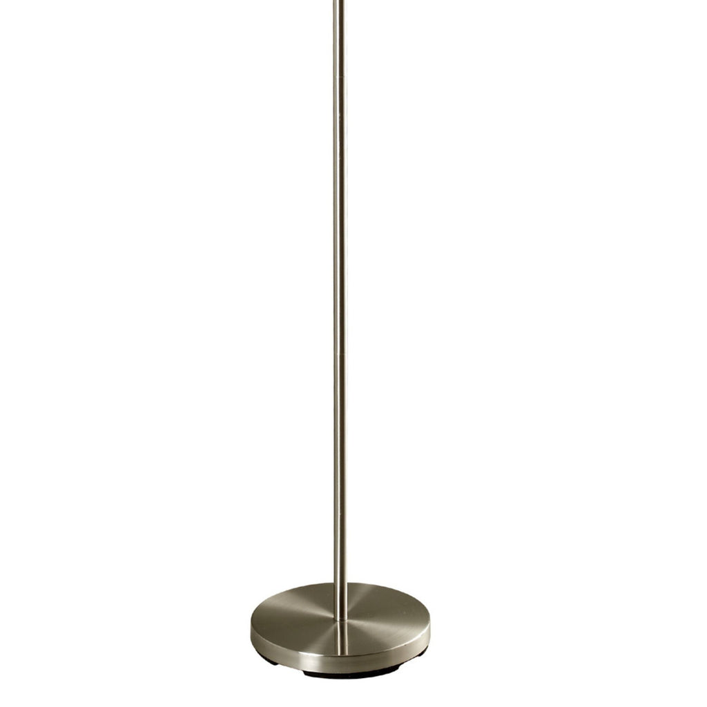 66' Tall Metal Floor Lamp, Retro design with Black and White Shade