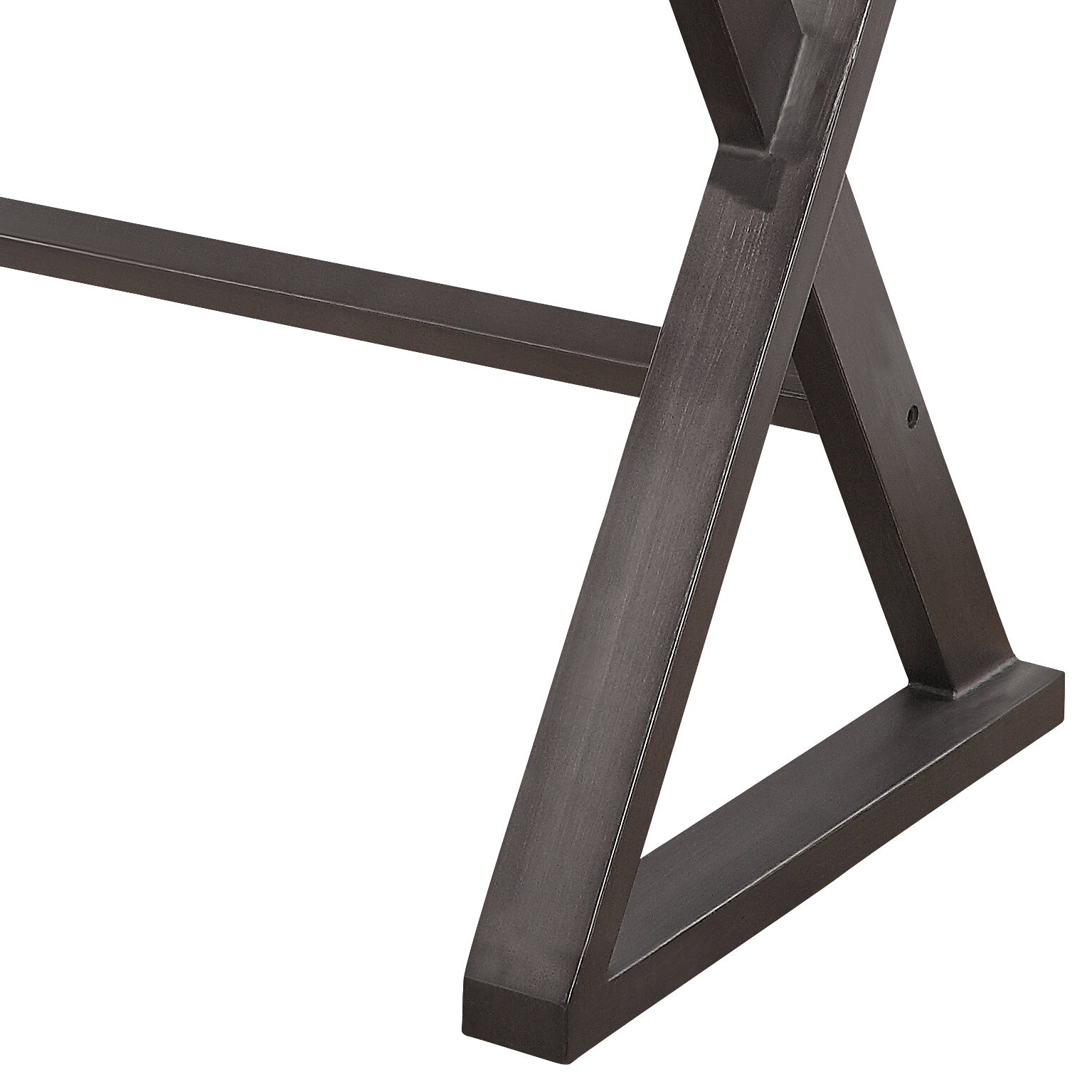 Danton Gold Aluminum Rectangular Writing Desk