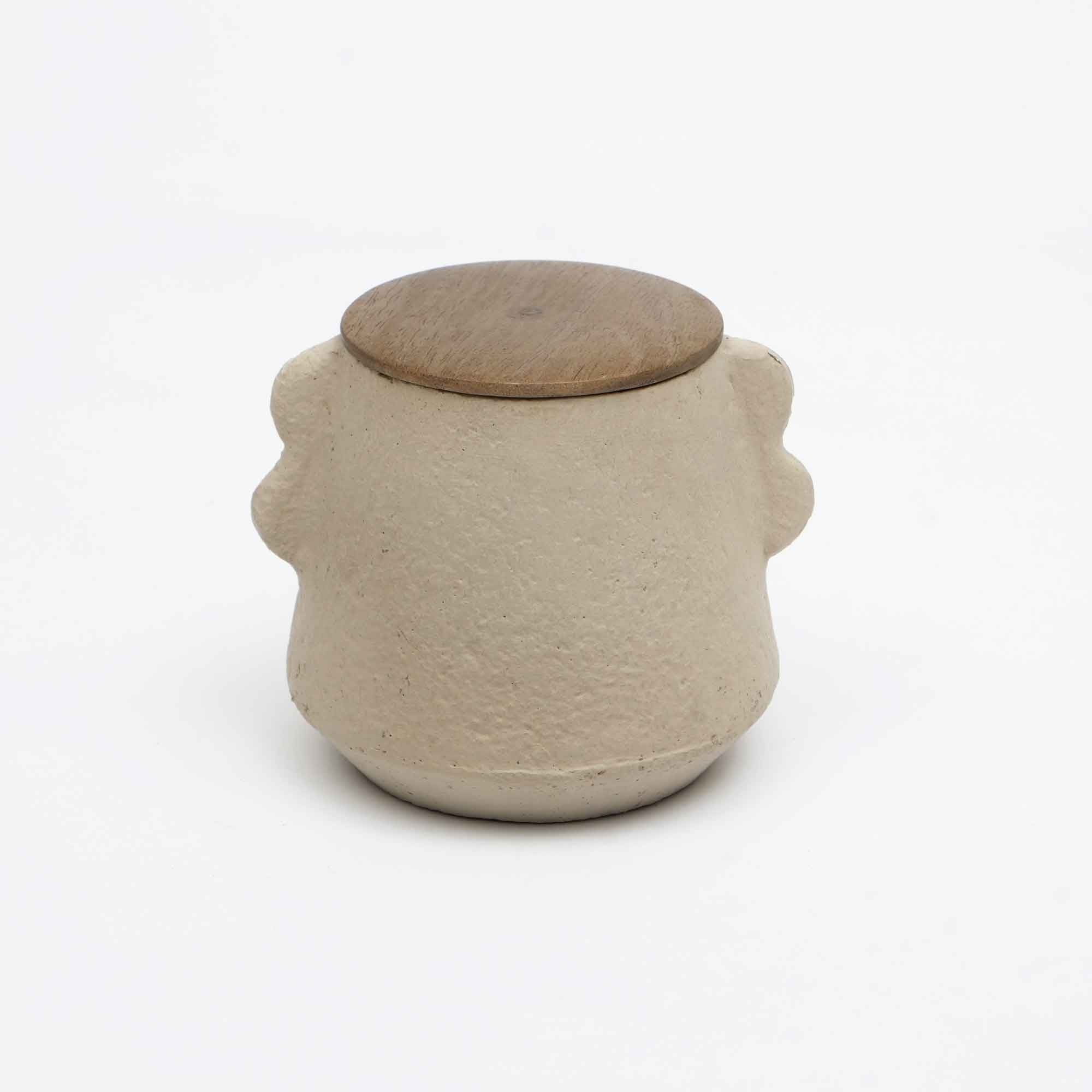 Jar Candle  Ecomix Wax Fill With Wooden Lid  Vanilla Lavender,  8oz