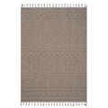 8X10 Mocha /Geometric Indoor/Outdoor Area Rug