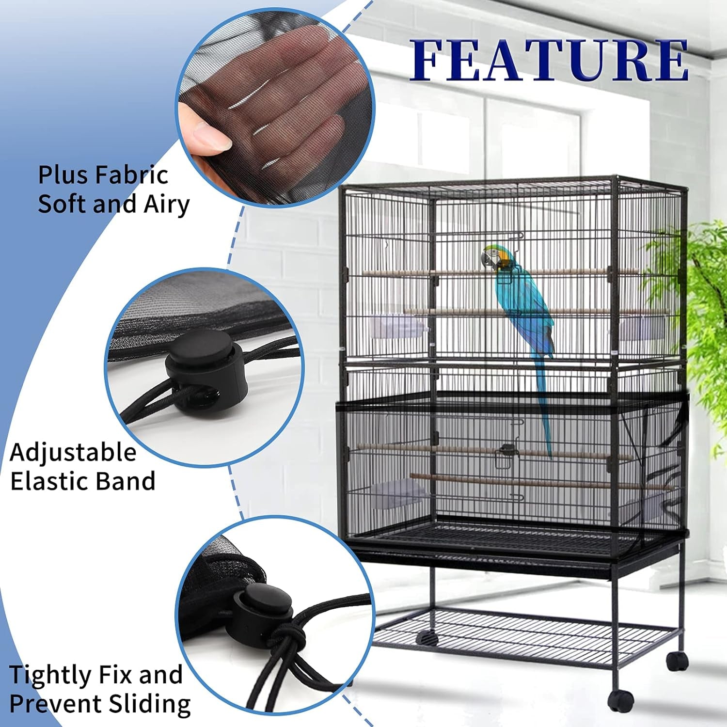 Bird Cage Cover,Tidys & Seed Catchers