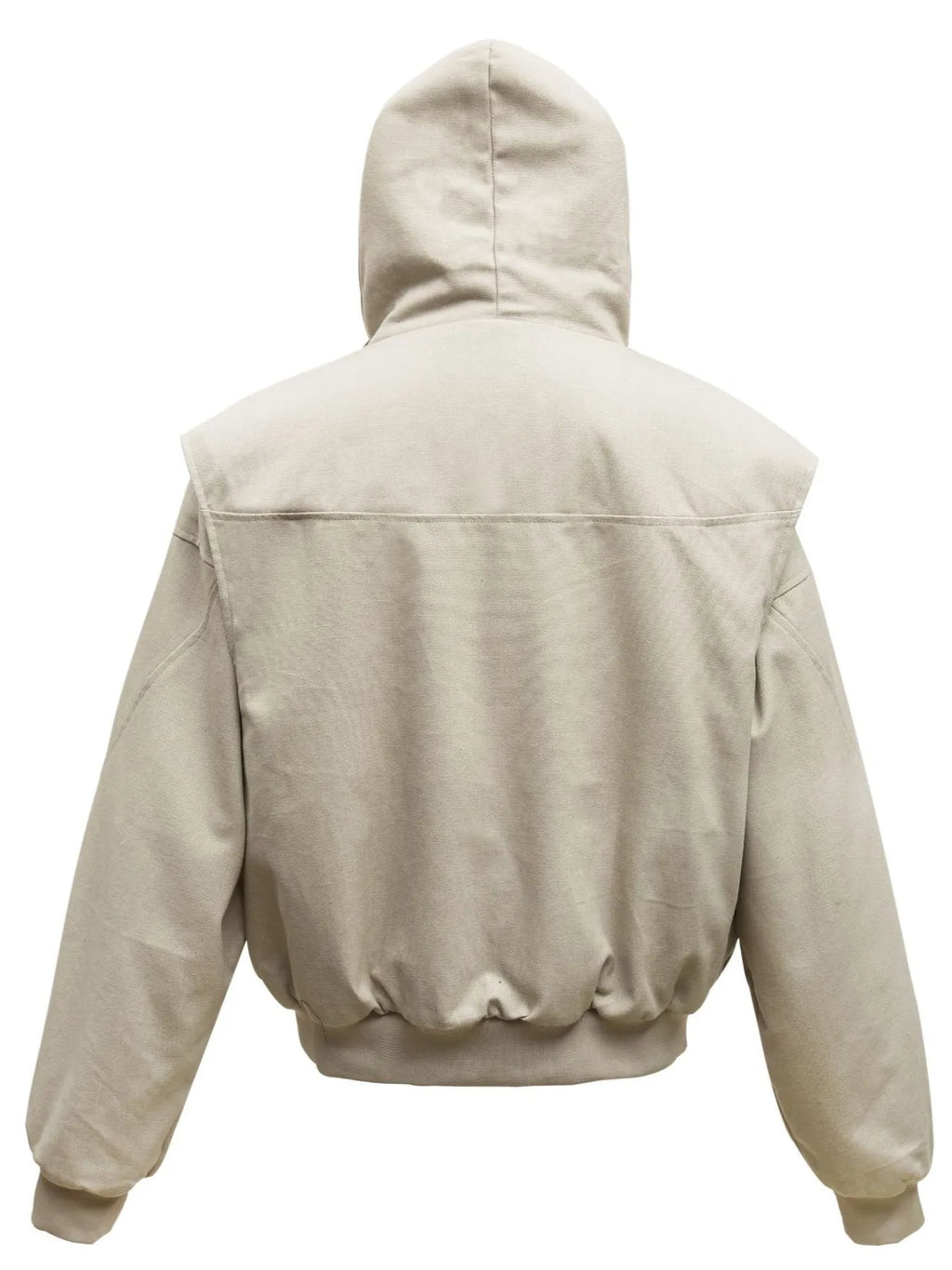 Sherpa Lined Hooded Bomber Jacket