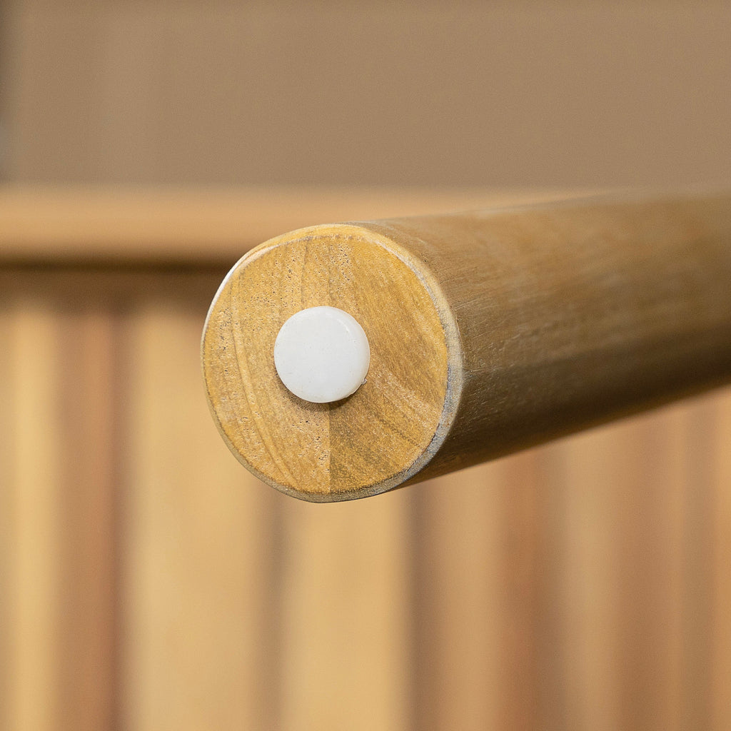 Classic Patio Dining Table, Acacia Wood, Light Teak Finish