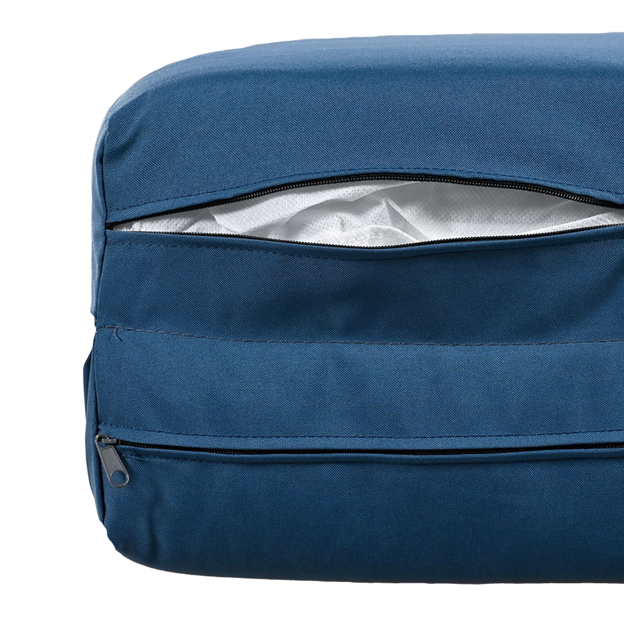 U_Style  Outdoor Patio Sunbed with Curtains, High Comfort, Suitable for Multiple Scenarios