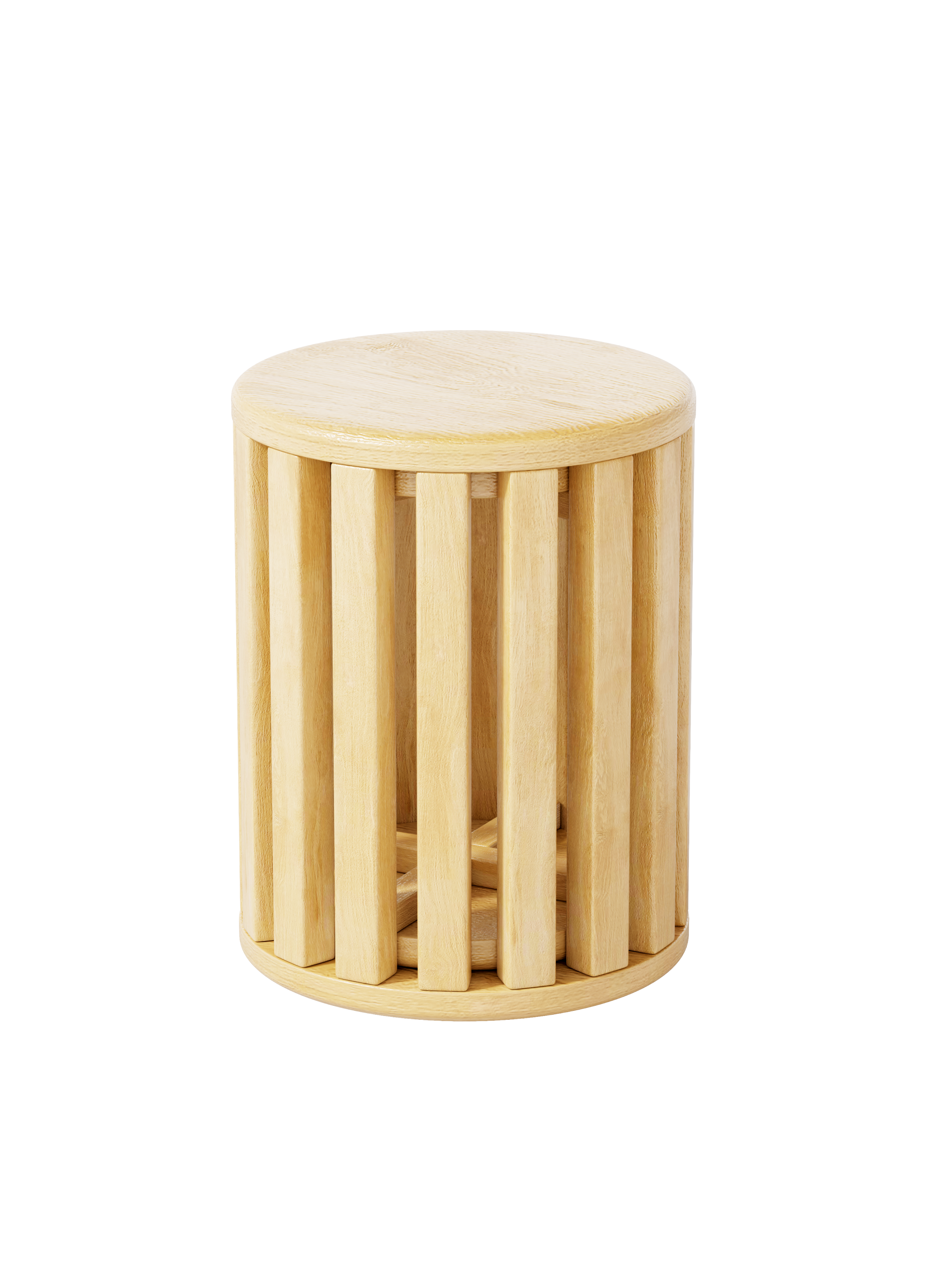100% solid wood stackable stools set of 4, wooden stools, 18-inch stools, stacking stools, nesting tables, sturdy and durable, no installation required, top stackable round side table