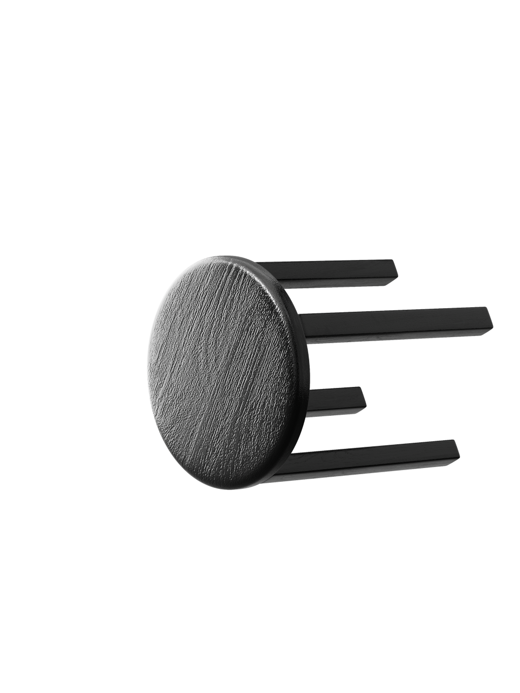 100% solid wood stackable stools set of 4, wooden stools, 18-inch stools, stacking stools, nesting tables, sturdy and durable, no installation required, top stackable round side table