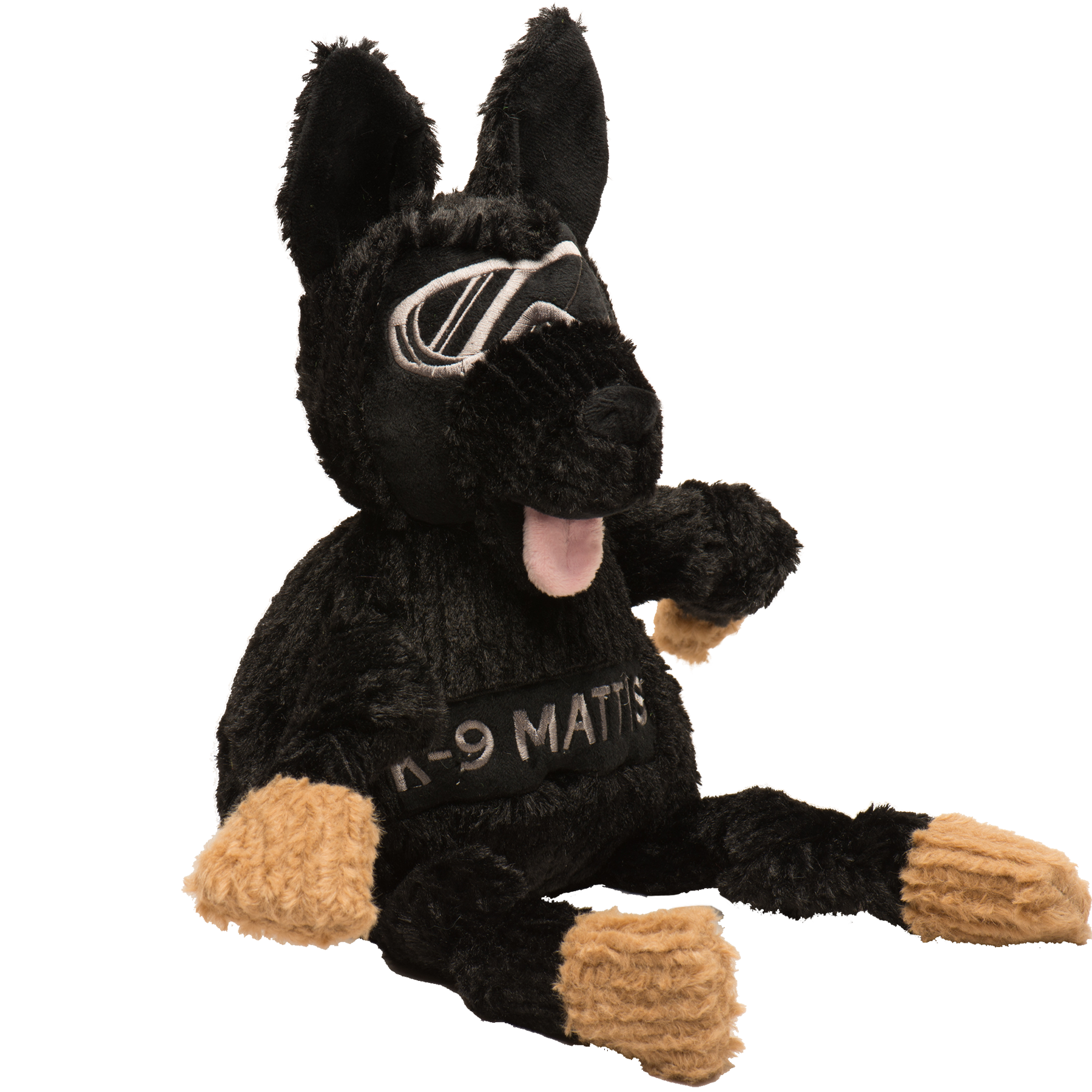 HuggleCause™, Project K-9 Hero, K-9 Mattis Knottie® Plush Dog Toy, Large