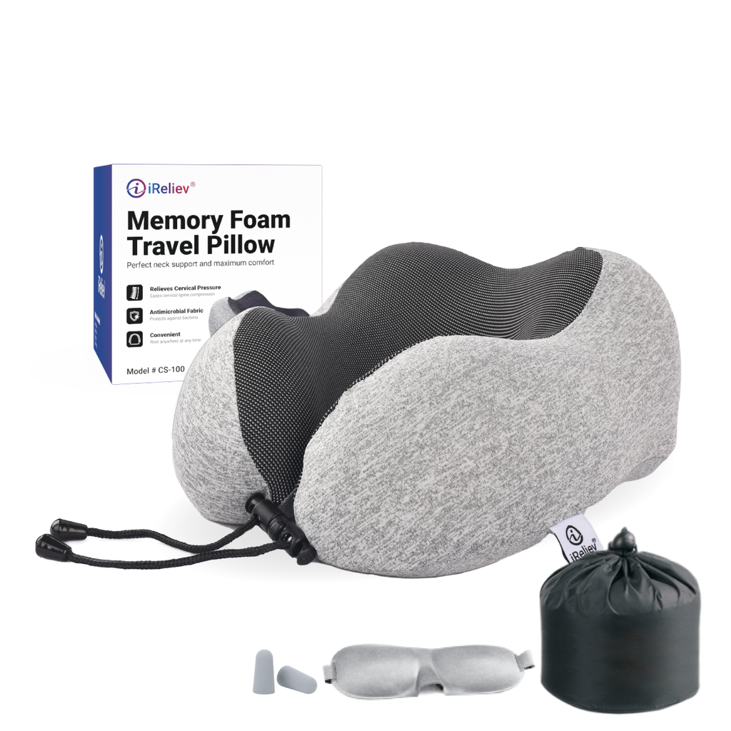 Memory Foam Travel Pillow