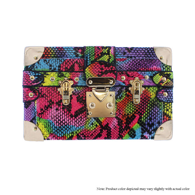Treasure Crossbody Bag - Multi Snake